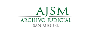 Archivo Judicial San Miguel